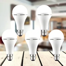 clairbell Emergency 12W Inverter LED Bulb with 2000mAh Rechargeable Battery Pack of 5 X455 4 hrs Bulb Emergency Light-picture-33