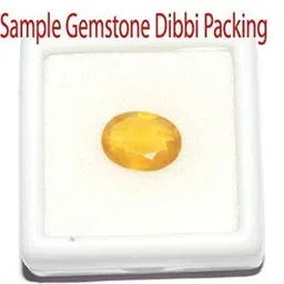 RS GEMS 5.25 Carat Natural Pukhraj Stone Gemstone For Rashi Ratan Sapphire Stone image 2
