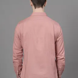 red tape Men Regular Fit Solid Button Down Collar Casual Shirt image 3