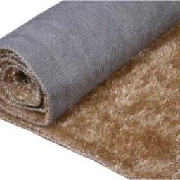 sr handloom Beige Polyester Carpet image 2