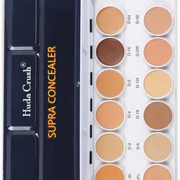 huda crush Concealer Palette for Face Makeup | Cream-Based Color Corrector & Foundation Concealer-picture-23