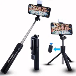 ZmiZc 3 IN 1 Tripod Cum Bluetooth Selfie Stick-picture-47