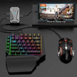 4 in 1 Mobile Game Combo Pack with RGB Mini Gaming Keyboard & Mouse Ultimate Edition with Game Add-On-picture-20