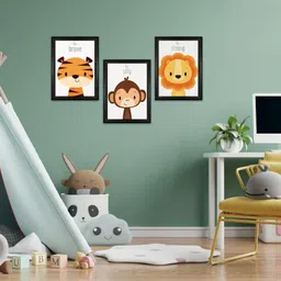 plg exports private limited A4 Black Photo Frames with Unbreakable Acrylic Glass Front for Wall & Tabletop 11.69 inch Stationery image 4