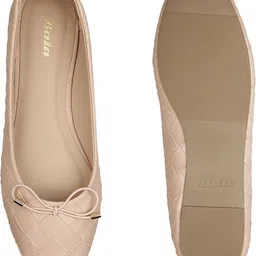 bata Quilted Ballerina Bellies For Women image 4