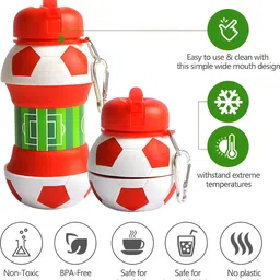 sizzlespark Water Bottle for Kids 550 ml Water Bottle image 5