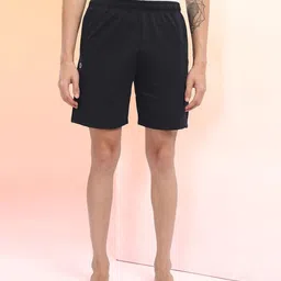 hrx by hrithik roshan Solid Men Blue Regular Shorts image 2