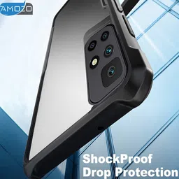 newselect Back Cover for Redmi 10 Prime image 3