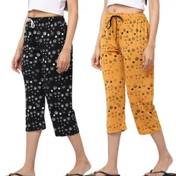 the daspr nation Women Multicolor Capri-picture-16
