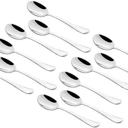 arscart Small tea spoon Silver Serving Spoon Set image 2