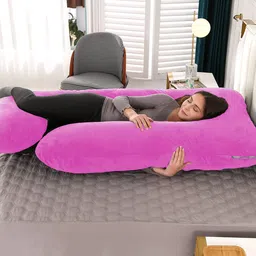 daddy cool Premium Lyte Microfibre Solid Pregnancy Pillow Pack of 1 image 5