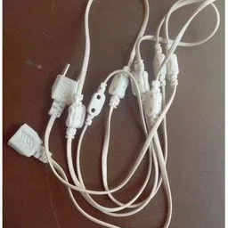 sauran 1 LEDs 1 m Red Steady String Rice Lights image 3