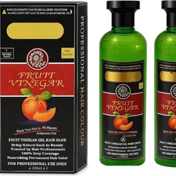 morbee Fruit Vinegar Hair Dye Color for Both Men, Women, Natural & Ammonia Free Color , BLACK-picture-12
