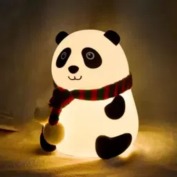 Cute Panda Silicon USB Rechargeable Night Light Lamp Night Lamp Table Lamp-image-42