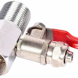 1/2” Brass Nipple + 3/8” Brass Inlet Ball Valve for 3/8 inch Pipe Tubing RO Water Purifier Tap Mount Water Filter-image-38