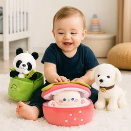 macros Premium Quality Super Soft Combo for Kids Stuffed toys for girls/birthday gift - 35 cm-picture-45