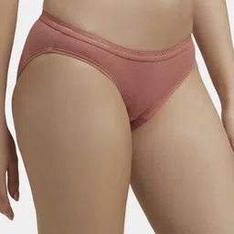 jockey 1525 Medium Coverage Super Combed Cotton Women Bikini Multicolor Panty image 5