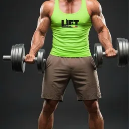 furrr GYM PRINTED LIFT SANDO Men Vest image 5