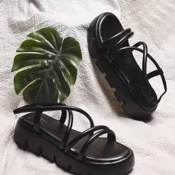 jm looks Women Wedges Sandal image 2