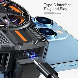 ANRENTOS SL01 Phone Cooling Fan Magnetic Phone Gamers Gaming Mobile Ergonomic Cooling Ergonomic Cooling Pad with Adjustable Height image 2