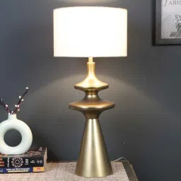sapphire Fabric Iron Table Lamp With Shade-picture-11