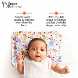 SuperBottoms Infants Pack of 2 Printed Sustainable Mustard Seed Pillows image 3