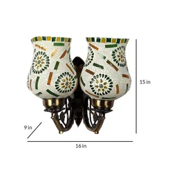 decorativeray Midwest Antique Gold Iron Wall Sconces image 5