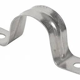 calbrite Two Hole Conduit Strap, Stainless Steel image 1
