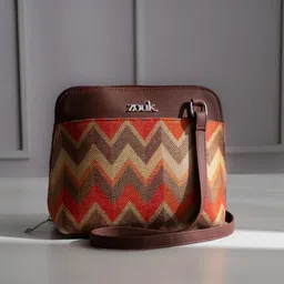 zouk Orange Women Sling Bag Tidal Wave OOO Sling Bag-picture-27
