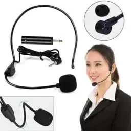 dbd T NECK BAND Microphone 5mtr wire 3.5 mm & 1/4 jack PA System Microphone MIC-picture-14