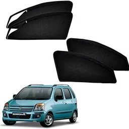 rakrish Rear Window, Side Window Sun Shade For Maruti Suzuki WagonR-picture-11