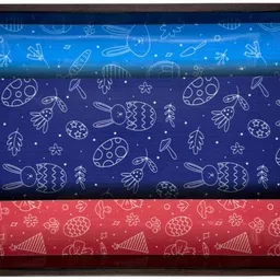 angira handicarft Wooden tray set of 1 with UV print|Serving Tray|Multipurpose Tray|AHS-T1809_N Tray-picture-23