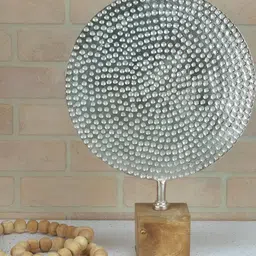 Maison Modern Silver-Toned Textured Curio Showpiece-picture-24