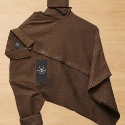 black deer Men Cotton Blend Shirt Pant Set image 3