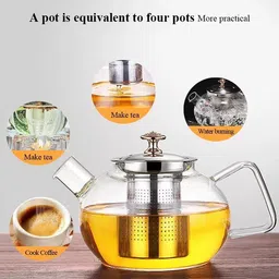 avastro 0.5 L Borosilicate Glass Kettle Jug image 2