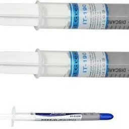 ATEKT Thermal Grease Paste Heat Sink Compound for CPU & Chipsets (Grey, 30 g) pack of 2 with 1 (10g) paste Carbon Based Thermal Paste Carbon Based Thermal Paste-picture-22