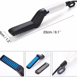 Fulkiza Electric Comb for Men,Hair and Beard Straightening Styling Brush Men Beard Straightener 105 Hair Straightener Brush image 5