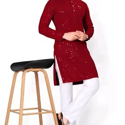 raj traders Men Viscose Rayon Kurta Pyjama Set-picture-44
