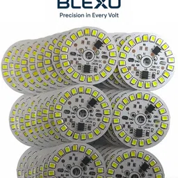 blexo (25p) 9W DOB LED Bulb PCB | Direct 220V AC | Warm White | Driverless Light Board Light Electronic Hobby Kit-picture-12