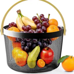 kuber industries Iron Fruit & Vegetable Basket-picture-24