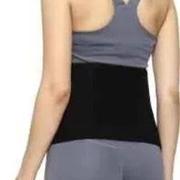 orthomark Abdominal Belt after delivery Waist belt for Women Men adjustable free size Back / Lumbar Support image 2