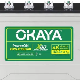 okaya OPSJT 19048 Advanced_ATSW 950/12V Sine Wave with Trolley Tubular Inverter Battery image 3