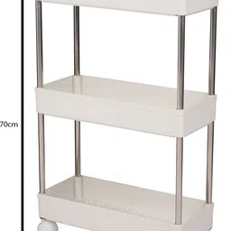 epicasa Plastic Kitchen Trolley image 3