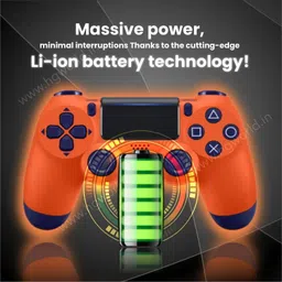 HG WORLD Wireless Controller Compatible with PlayStation 4 DualShock 4 With USB Cable Motion Controller image 2