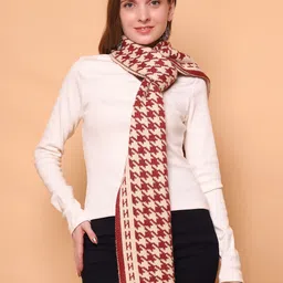 vesture Checkered Women Muffler-image-4
