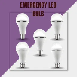 guggu Rechargeable Emergency Bulb 12W Inverter Rechargebale Emergency Bulb_Pack_5 D108 3 hrs Bulb Emergency Light-picture-26