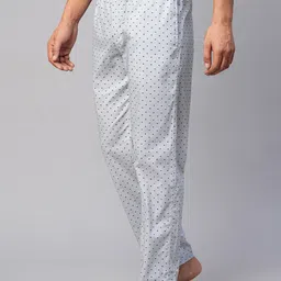 Urban Scottish Men's Grey Cotton Lounge Pants Men Pyjama image 3