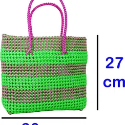 shoorajhanth Plastic wire koodai, wire basket wire, wire bags shopping bags for grocery Grocery Bag image 2