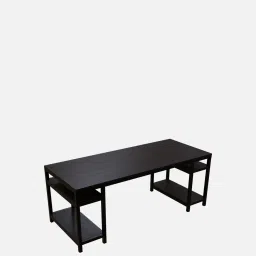 riyan luxiwood Edward Workstation In Brown Finish image 3