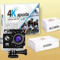 DUNAZ Premium Full HD Wi-Fi 30M Waterproof Vlogging Camera 4k Sports and Action Camera-picture-11